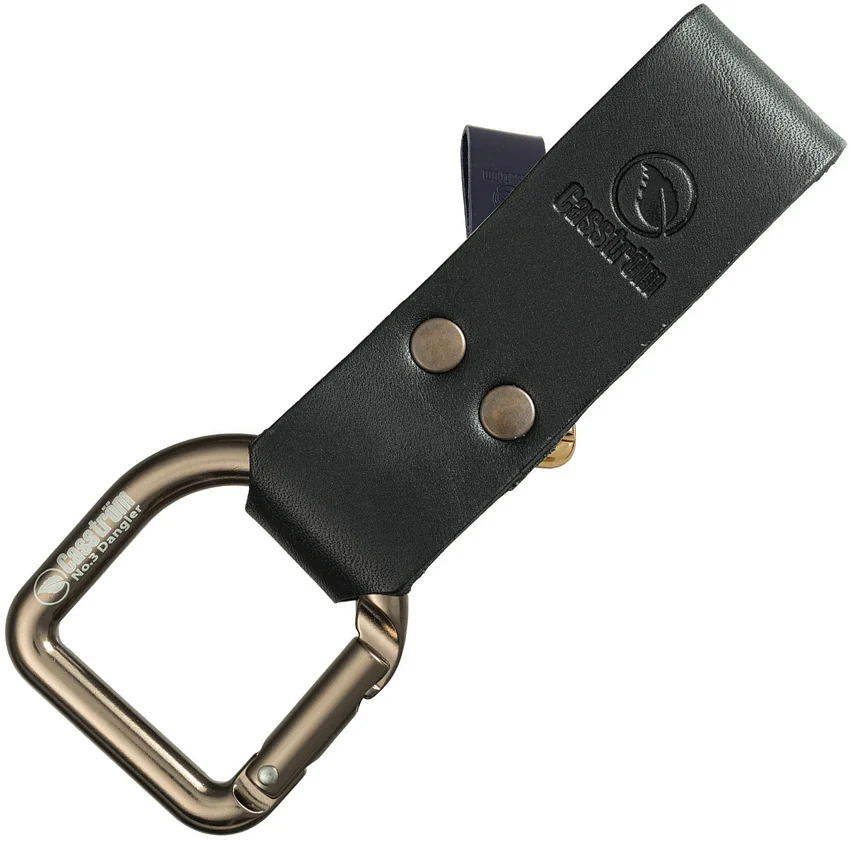 Casstrom No. 3 Dangler Sheath Extension Carabiner D-Ring (Black)