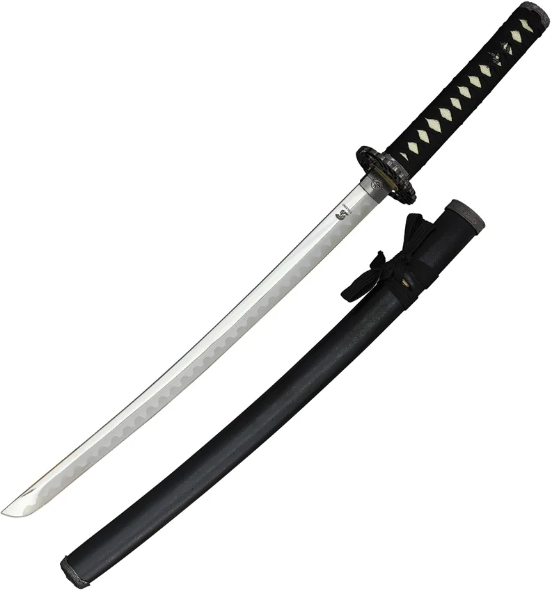 Art Gladius Wakizashi Crane Tsuba