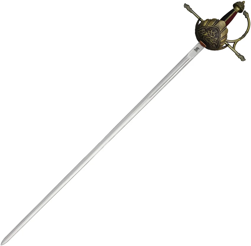 Art Gladius Musketeer Sword Brass