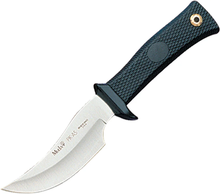 Muela Skinner Fixed Blade Knife Black (3.75" Satin)