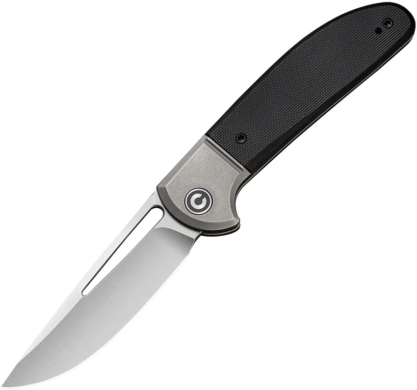 CIVIVI Trailblazer XL Slip Joint Knife Black G10 (3.5" Stonewash) C2101C