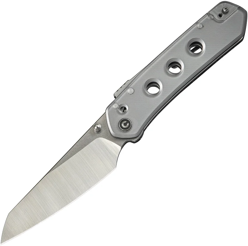 CIVIVI Vision FG Superlock Knife Clear Lexan (3.5" Satin) C22036-7