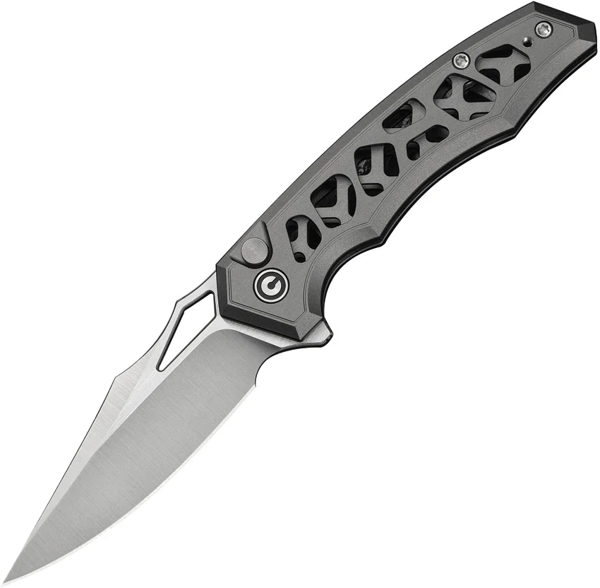 Civivi Anaaki Button Lock Gray
