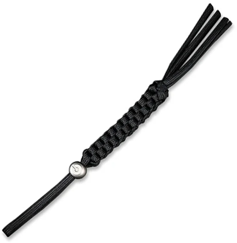 WE Knife Co./CIVIVI Tied Paracord Lanyard w/Gray Titanium Bead