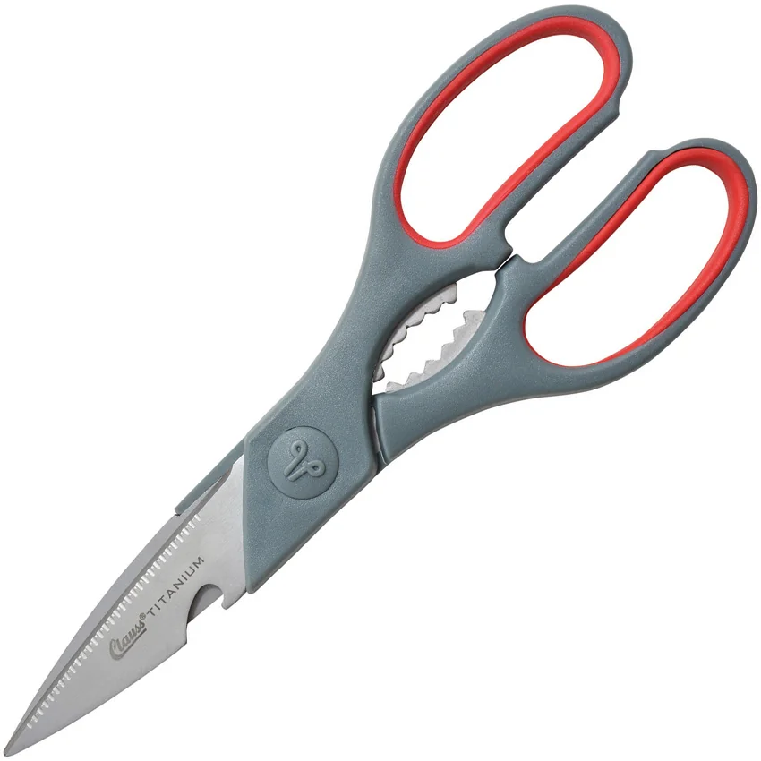 Clauss True Prof 8.25in Shears Gray/Red CL18052 Utility Scissors