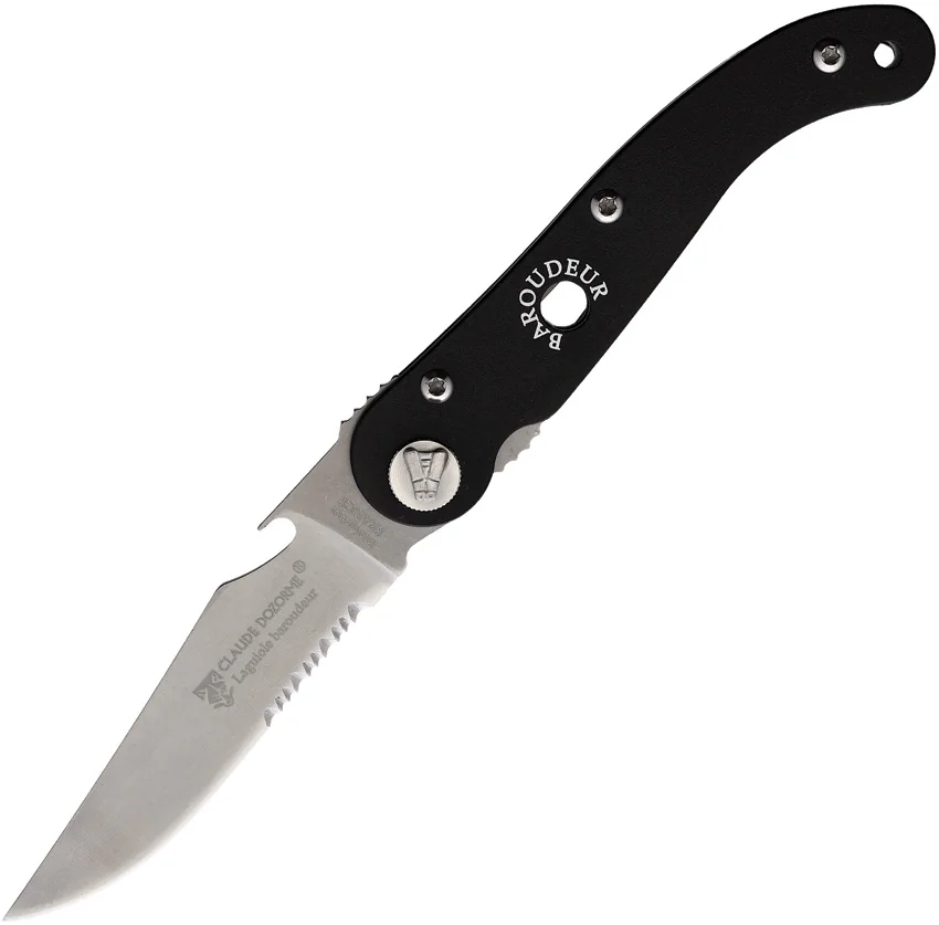 Laguiole Claude Dozorme Baroudeur Linerlock Black