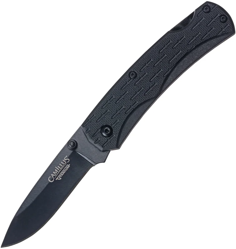 Camillus CamLite Lockback Knife Black GFN (2.75" Black) 19200