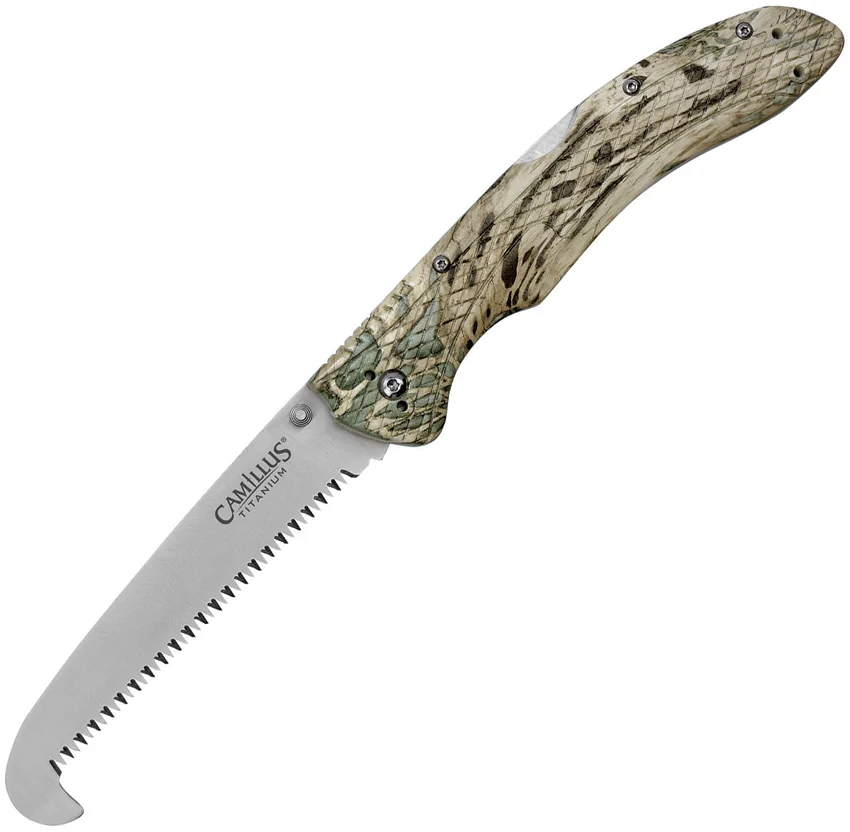 Camillus Cloak Lockback Folding Saw (4.4" Satin)