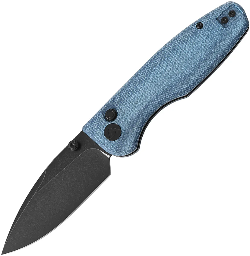 CMB Made Knives Predator Button Lock Blue BSW