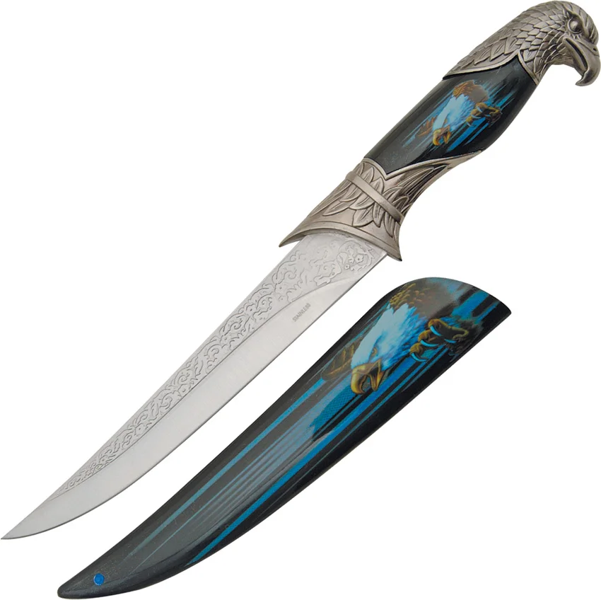 China Made Eagle Streak Fixed Blade