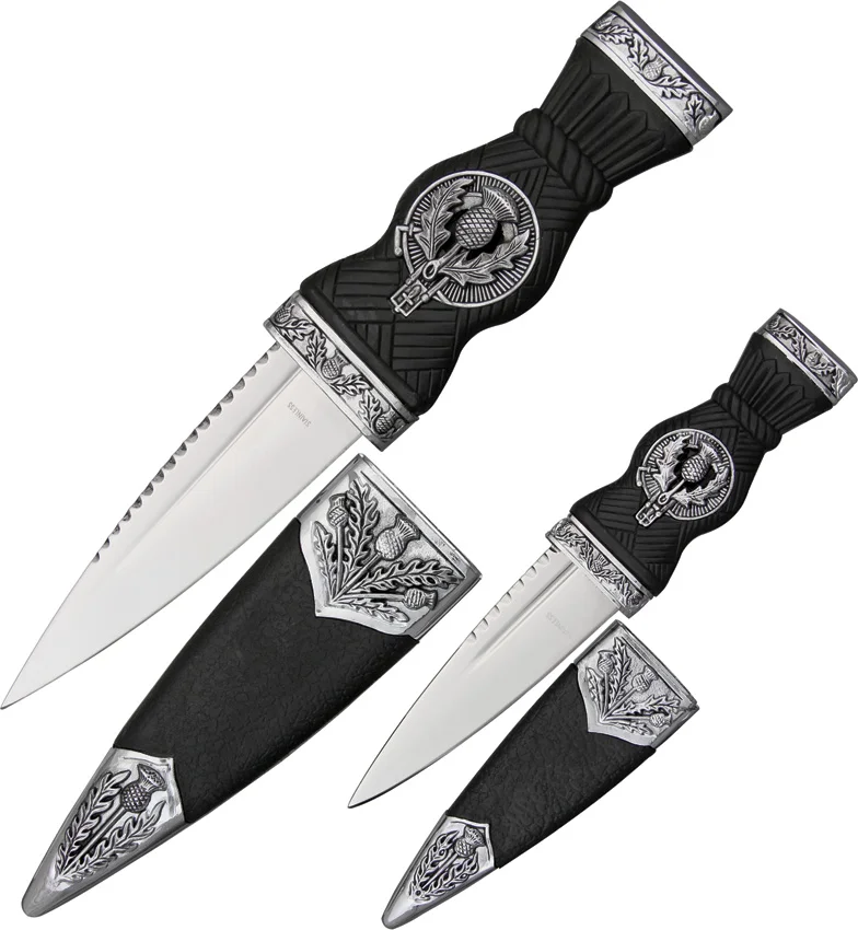 China Made Scottish Scian Dubh Set