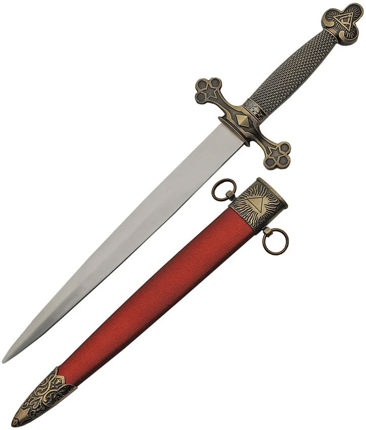China Made Masonic Dagger