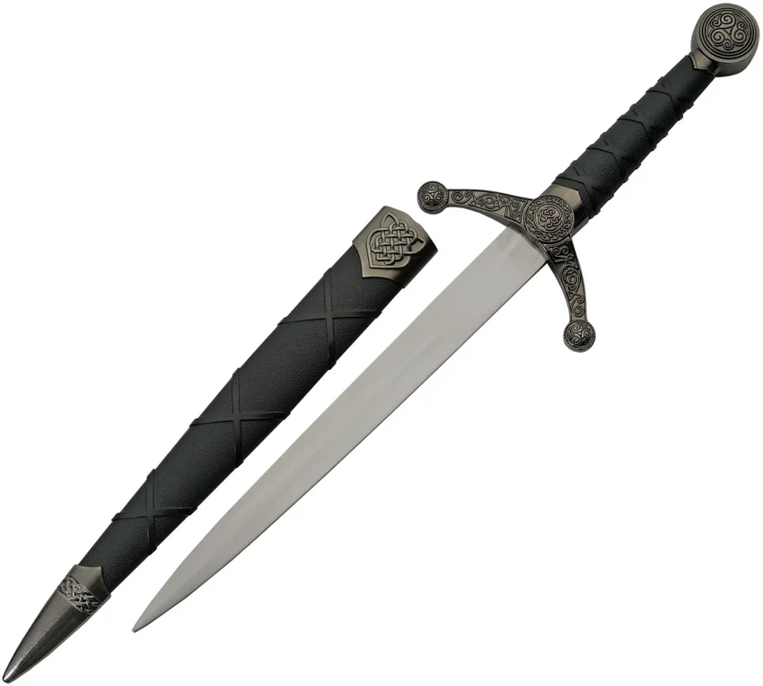 China Made Celtic Knot Dagger Silver