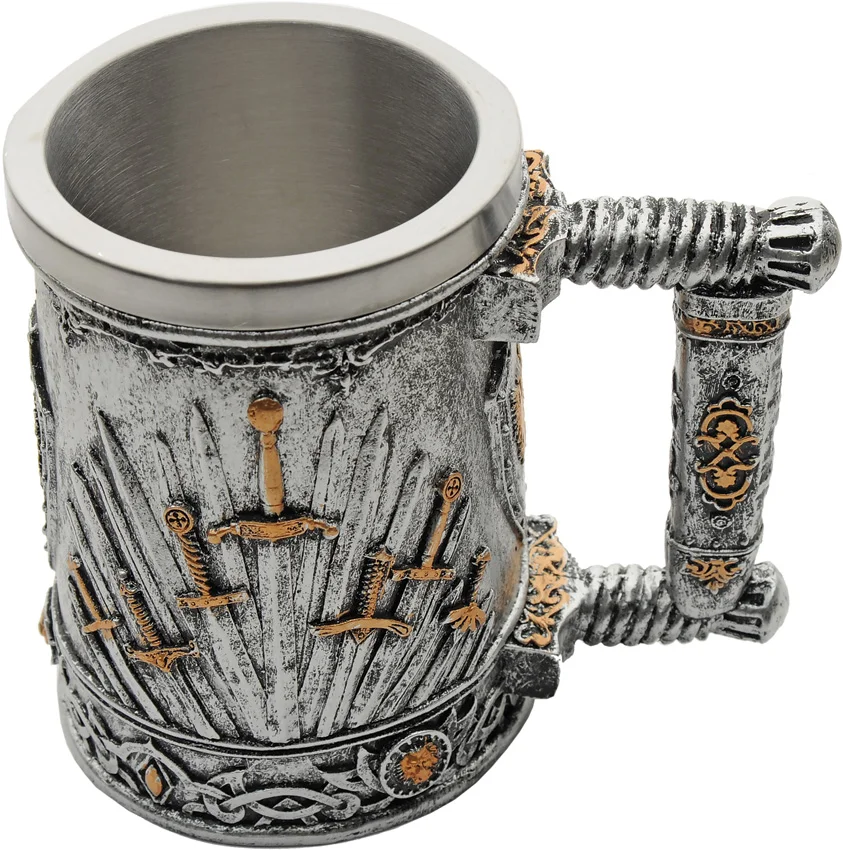 China Made Medieval Swords Mug