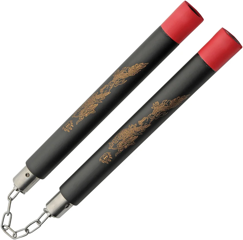 China Made Gold Dragon Nunchucks Foam