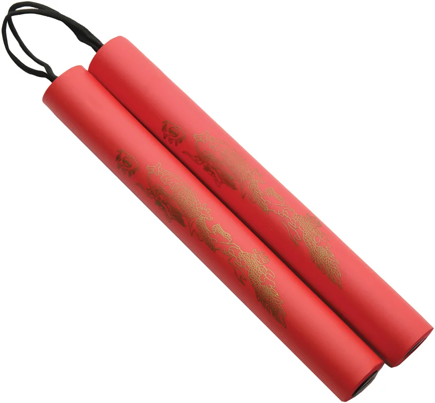 China Made Foam Nunchucks Red