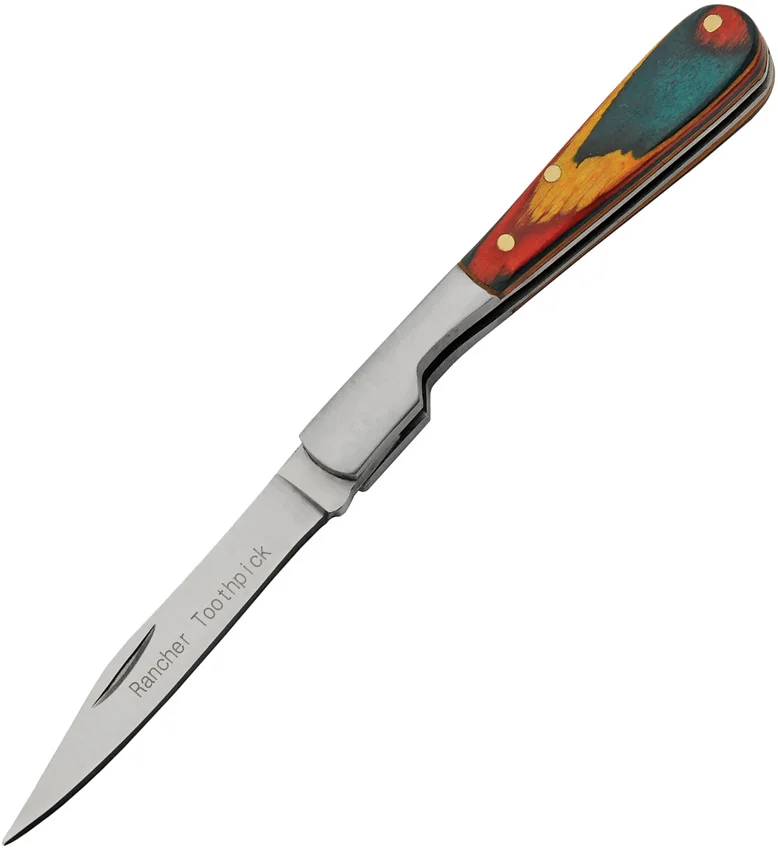 China Made Farmer Toothpick Colorwood