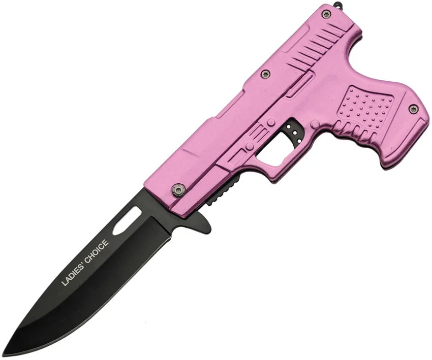 Rite Edge Gun Linerlock Pink