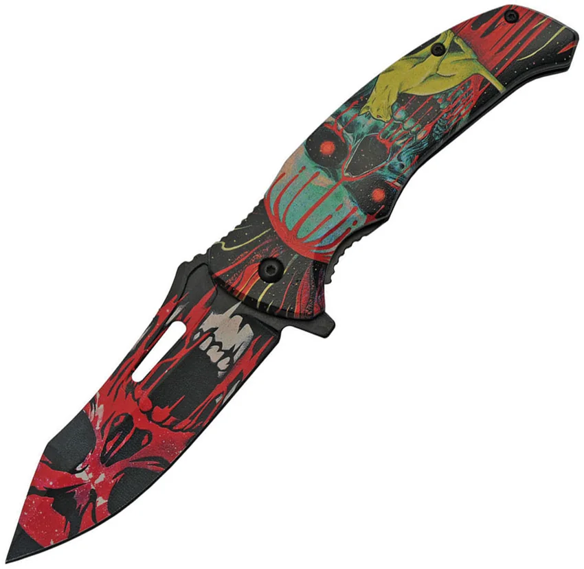China Made Cat Eye Linerlock Red