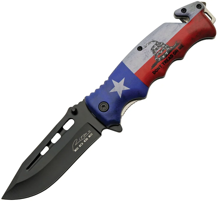 China Made Texas Pride Linerlock A/O