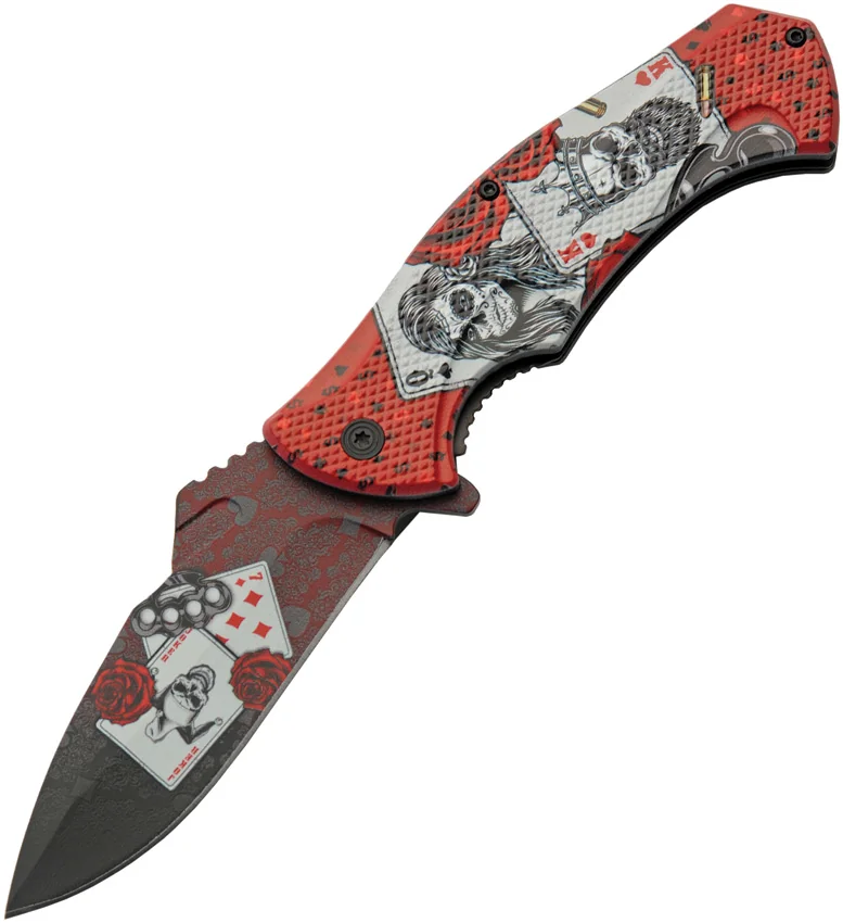 China Made Four Card Linerlock A/O