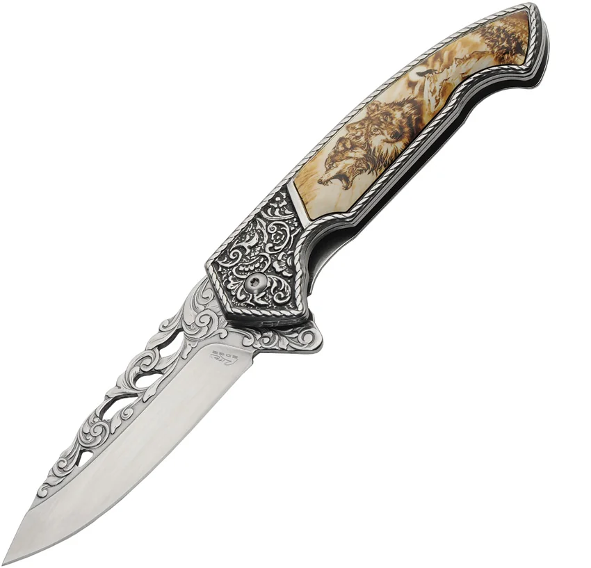 China Made Framelock Wolf
