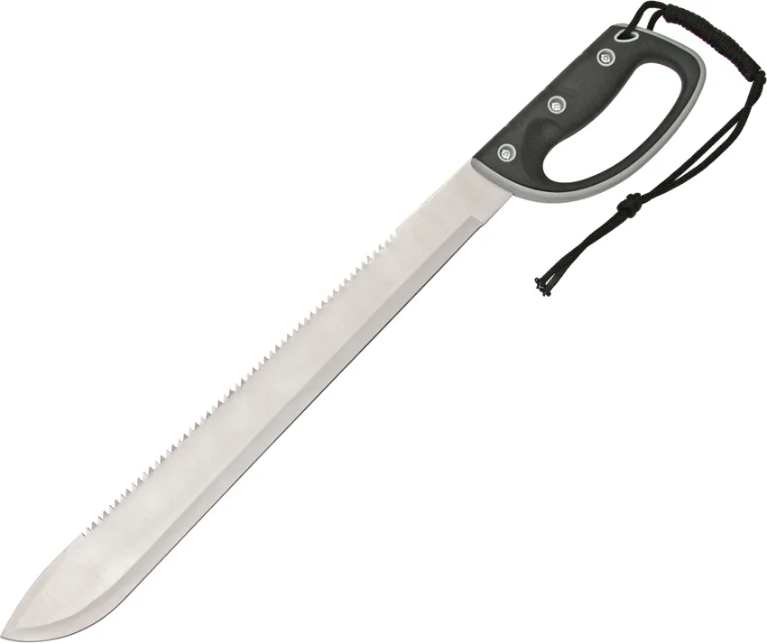 Rite Edge Hedge Smash Fixed Blade Machete Black Rubber (18" Satin)CN926813