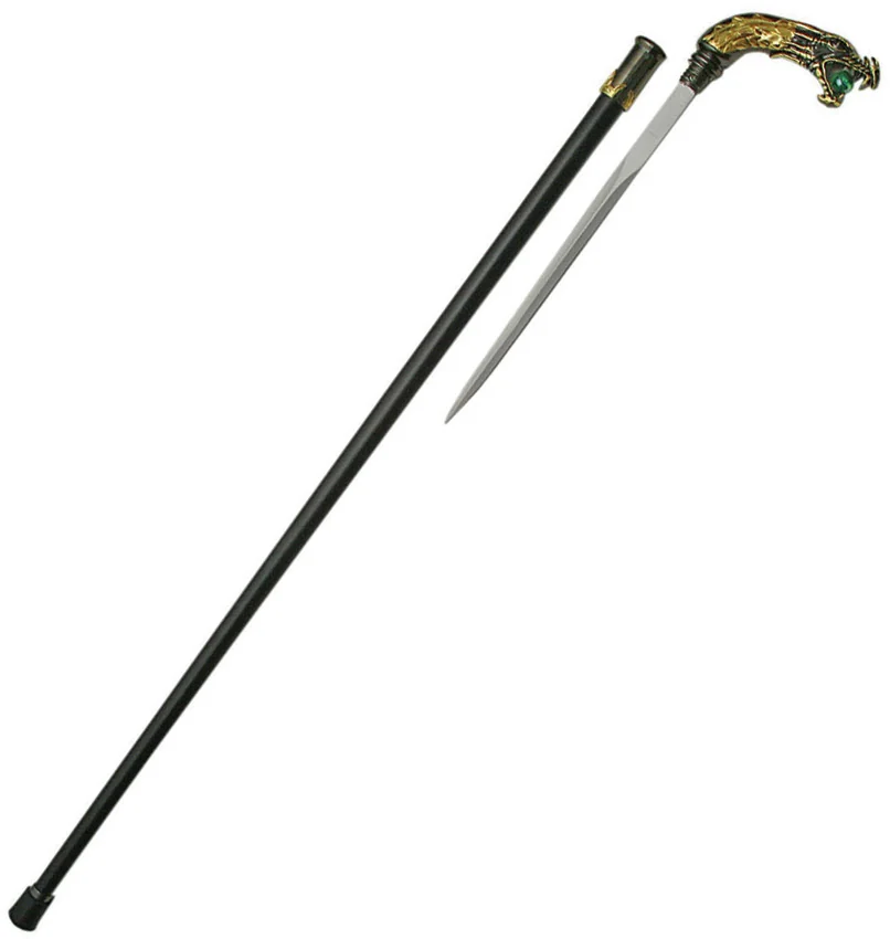 China Made Dragon Sword Cane