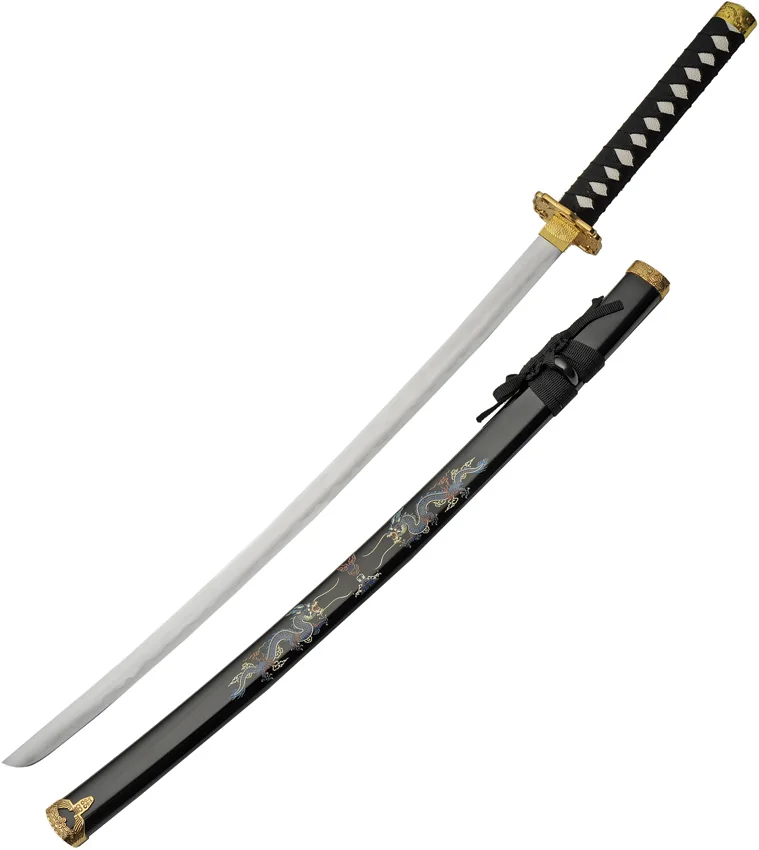 China Made Double Dragon Samurai Blk