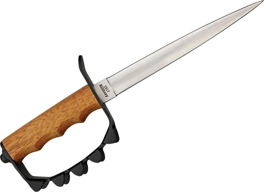Combat Ready 1917 Military Fixed Blade Knife (8" Satin) CO039