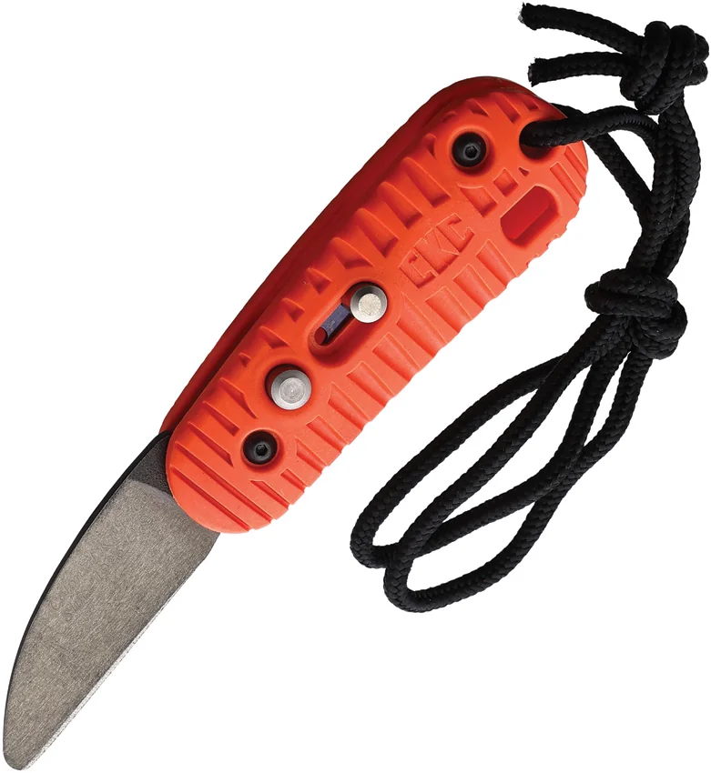 Colonial Knife Co. Auto CKC Automatic Knife Orange ABS (2" Black Oxide)