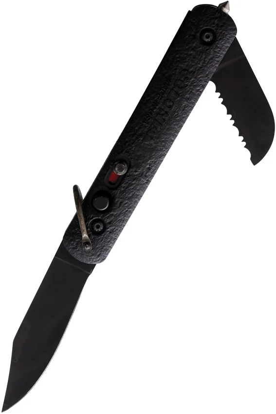 Colonial Knife Co. Auto Law Enforcement Auto Knife Black GFN (3" Black Oxide)