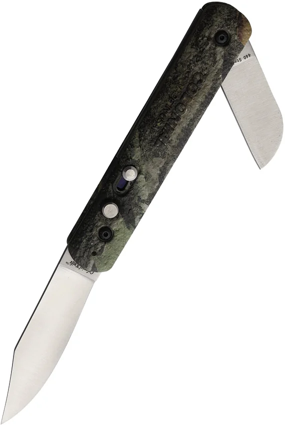 Colonial Knife Co. Auto Knife Mossy Oak Camo GFN (3" Satin)