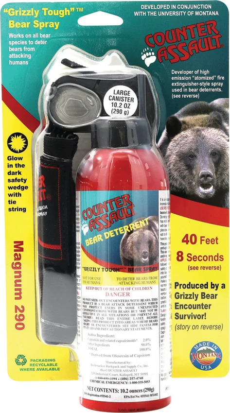 Counter Assault Bear Spray Canister Jogger