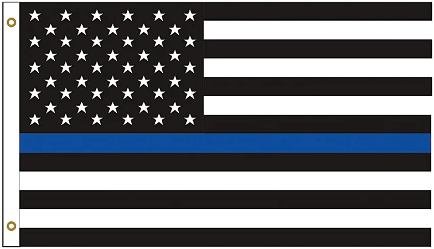 Flags Thin Blue Line American Flag