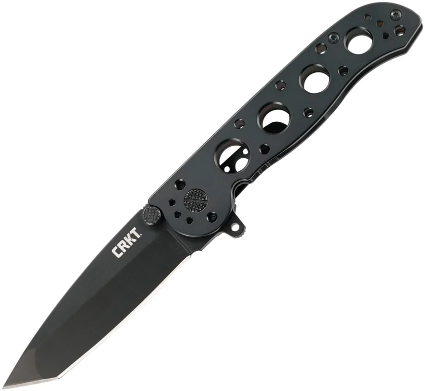 CRKT Carson M16-02KS Tanto Frame Lock Flipper Knife (3.05" Black)