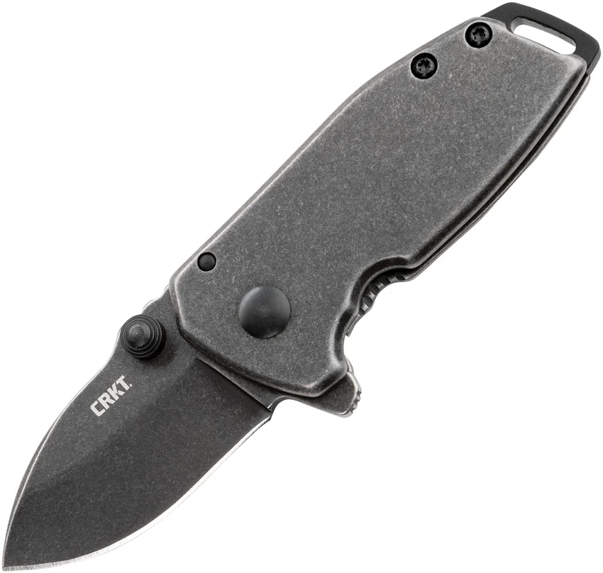 CRKT Burnley Squid Compact Frame Lock Knife (1.75" Black SW)