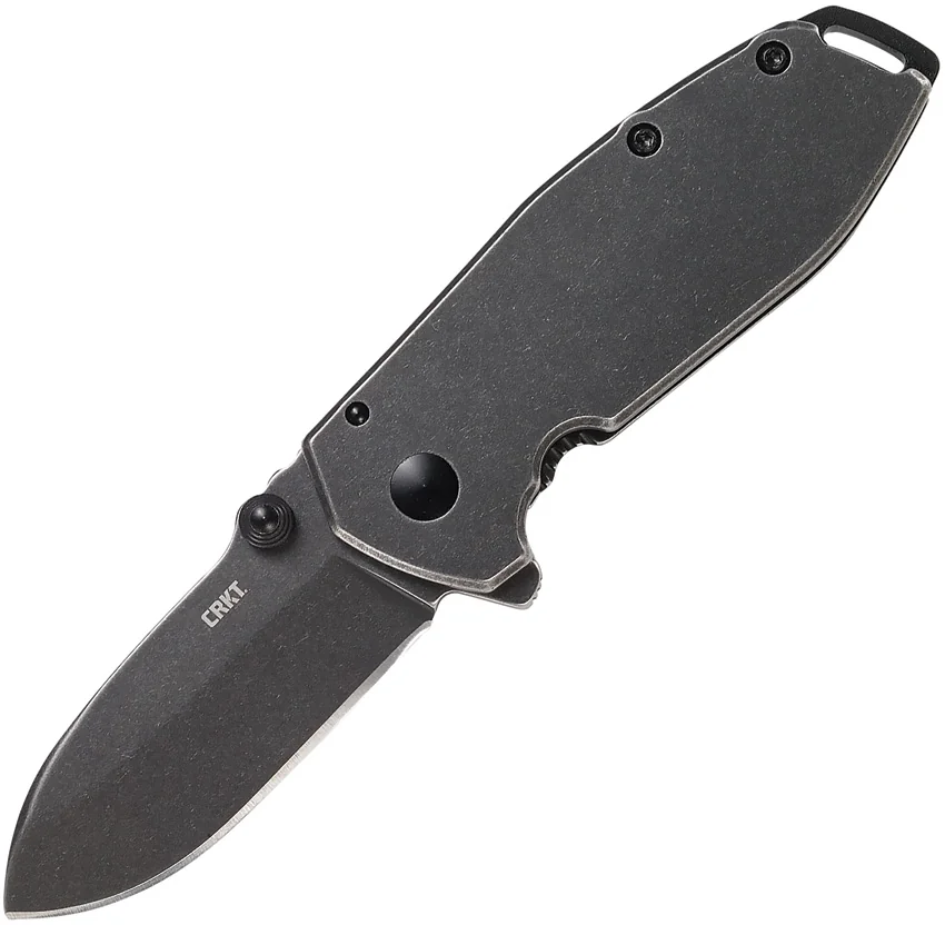 CRKT Burnley Squid Assisted Frame Lock Knife (2.4" Black Stonewash) 2493