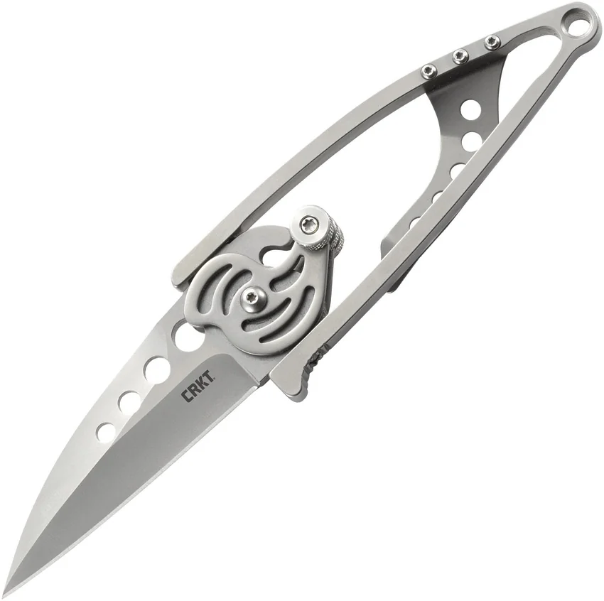 CRKT Van Hoy Snap Lock Folding Knife (2.5" Bead Blast) 5102N