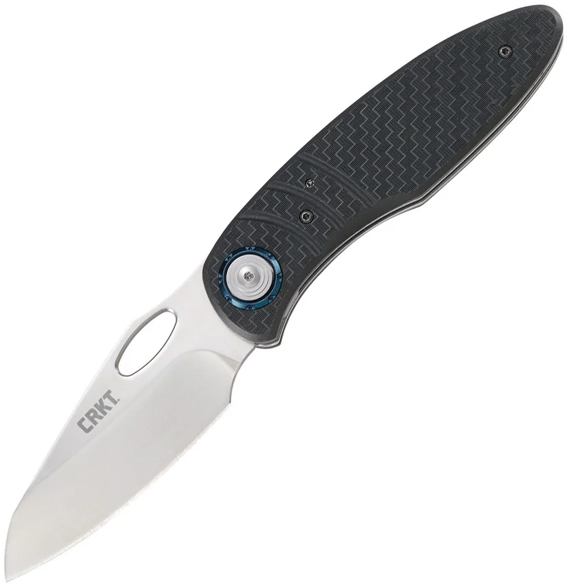 CRKT Trask Deadbolt Lock Knife Black GRN (3.3" Satin) 5375