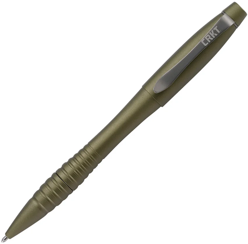CRKT Williams Aluminum Tactical Defense Pen (OD Green) TPEWOD