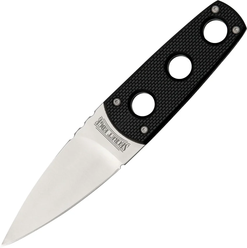 Cold Steel Secret Edge Fixed Blade Knife (3.5" Satin) 11SDT