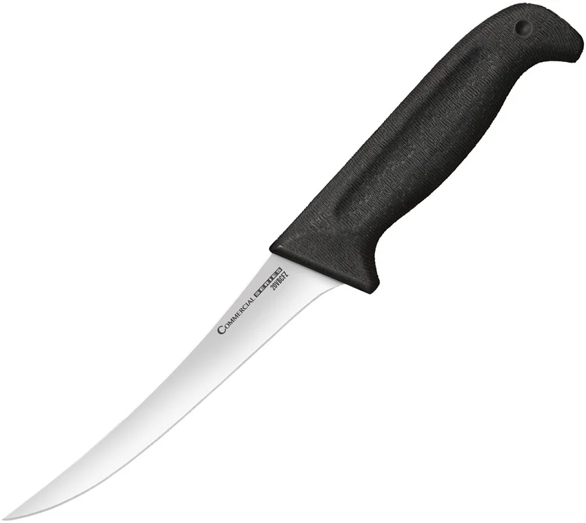 Cold Steel Commercial Series Flexible Curved Boning Knife (6.00" Satin) 20VBCFZ