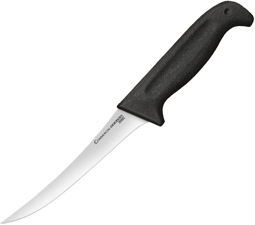 Cold Steel Commercial Series Stiff Curved Boning Knife (6.00" Satin) 20VBCZ