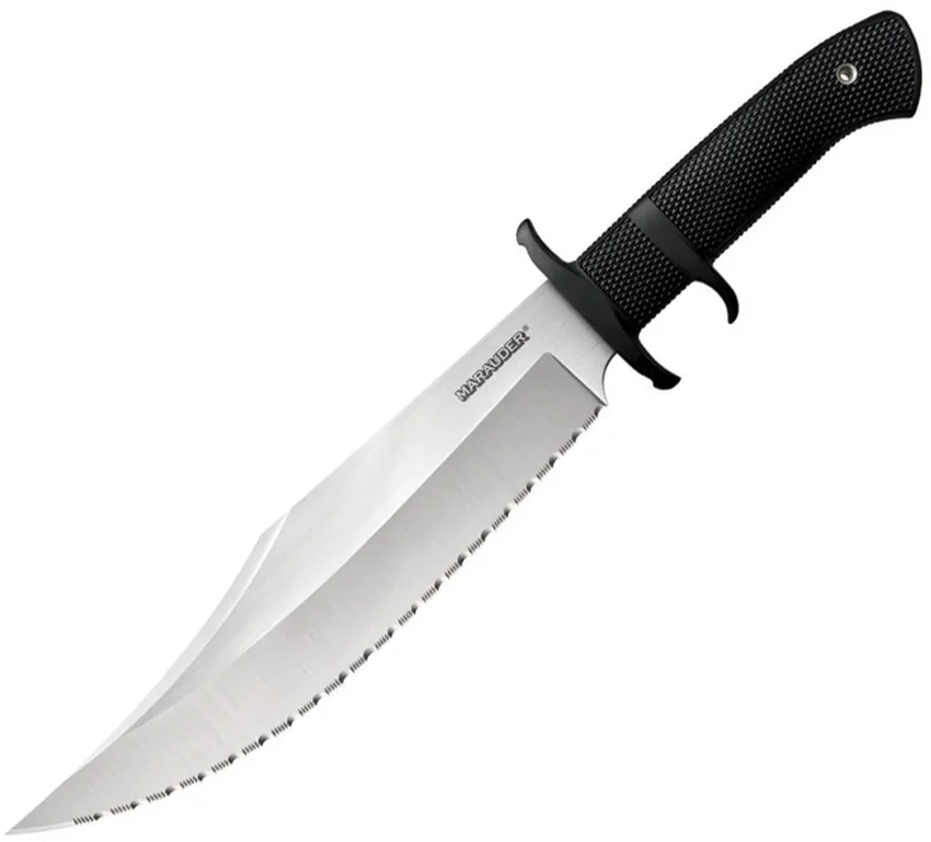 Cold Steel Marauder Knife Fixed Blade (9" Stonewash Serrated) 39LSWBS