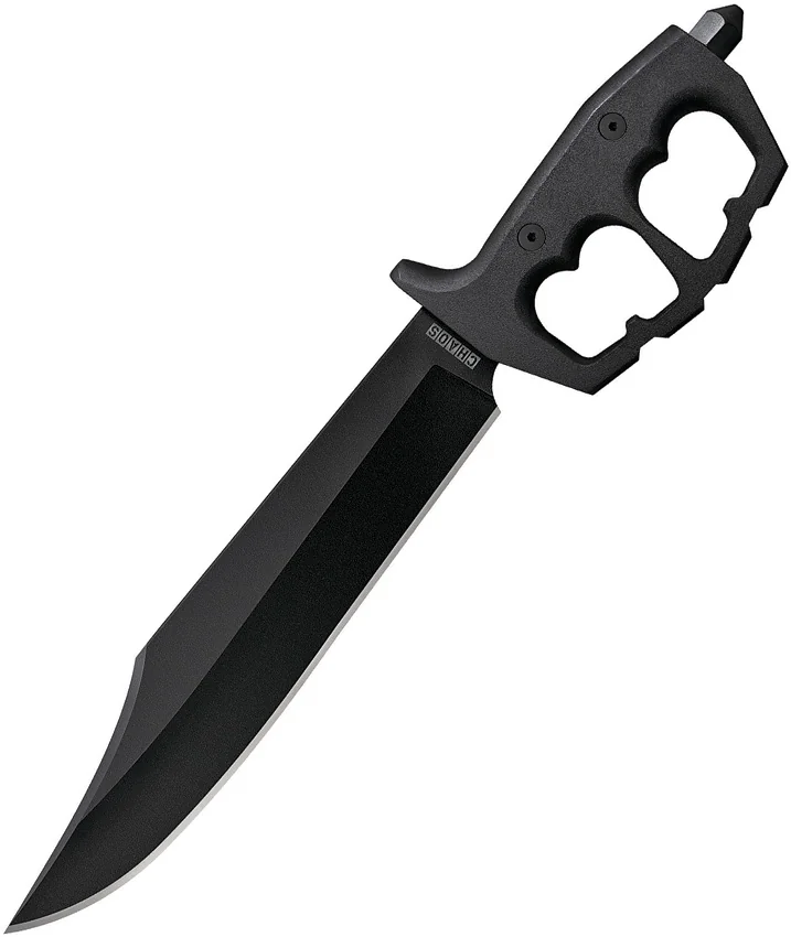 Cold Steel Chaos Bowie Trench Knife (10.5" Black) 80NTB