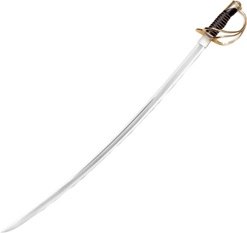 Cold Steel 1860 U.S. Heavy Cavalry Saber w/ Stainless Scabbard (36" Satin)