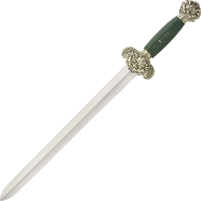 Cold Steel Jade Lion Dagger Sword (15.50" Damascus) 88RLD