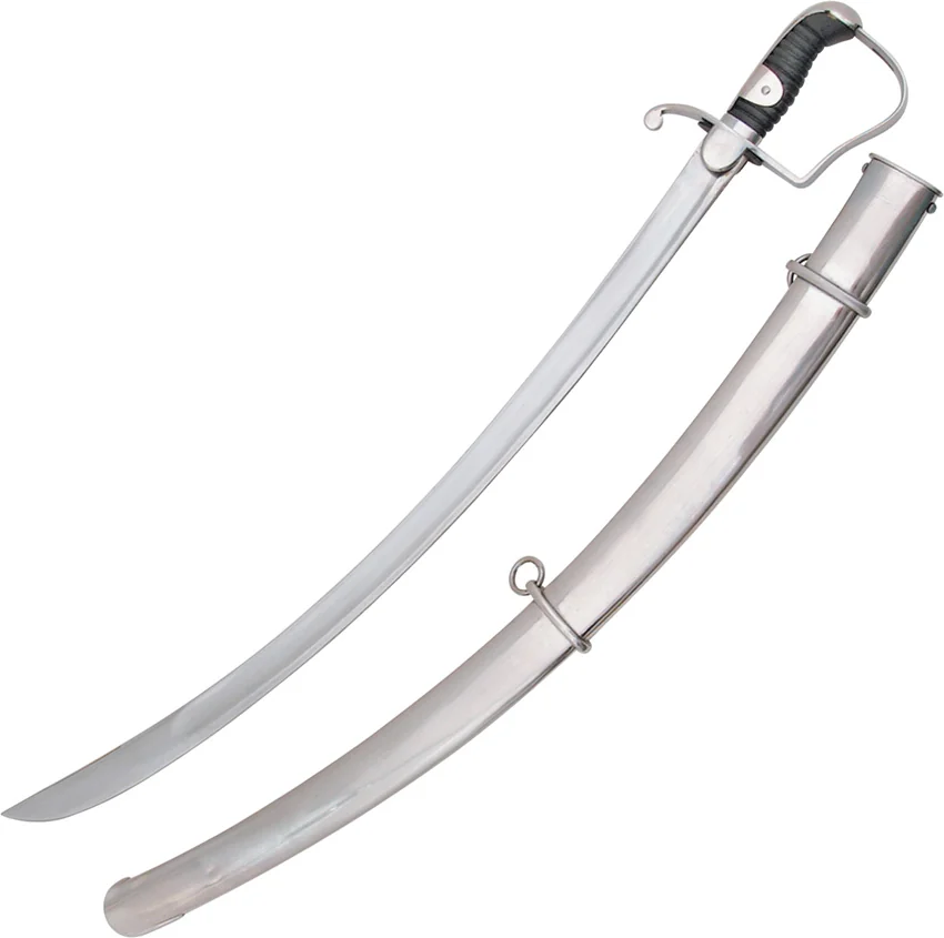 Cold Steel 1796 Light Cavalry Saber w/ Steel Scabbard (33" Satin)