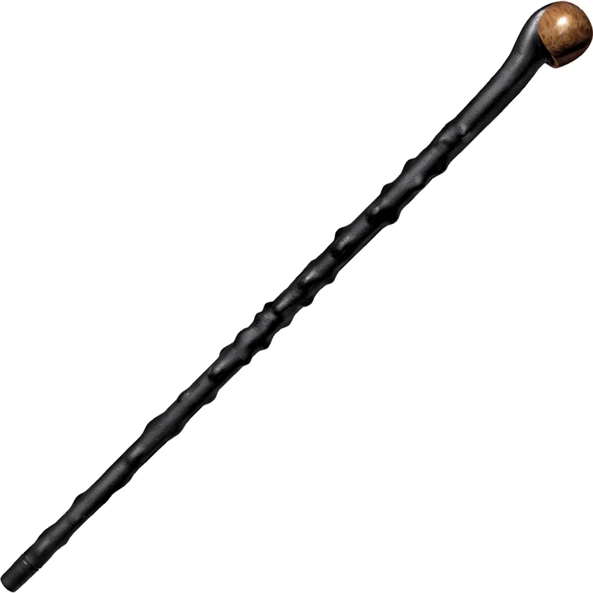 Cold Steel Irish Blackthorn Black Polypropylene Walking Stick - 91PBSZ